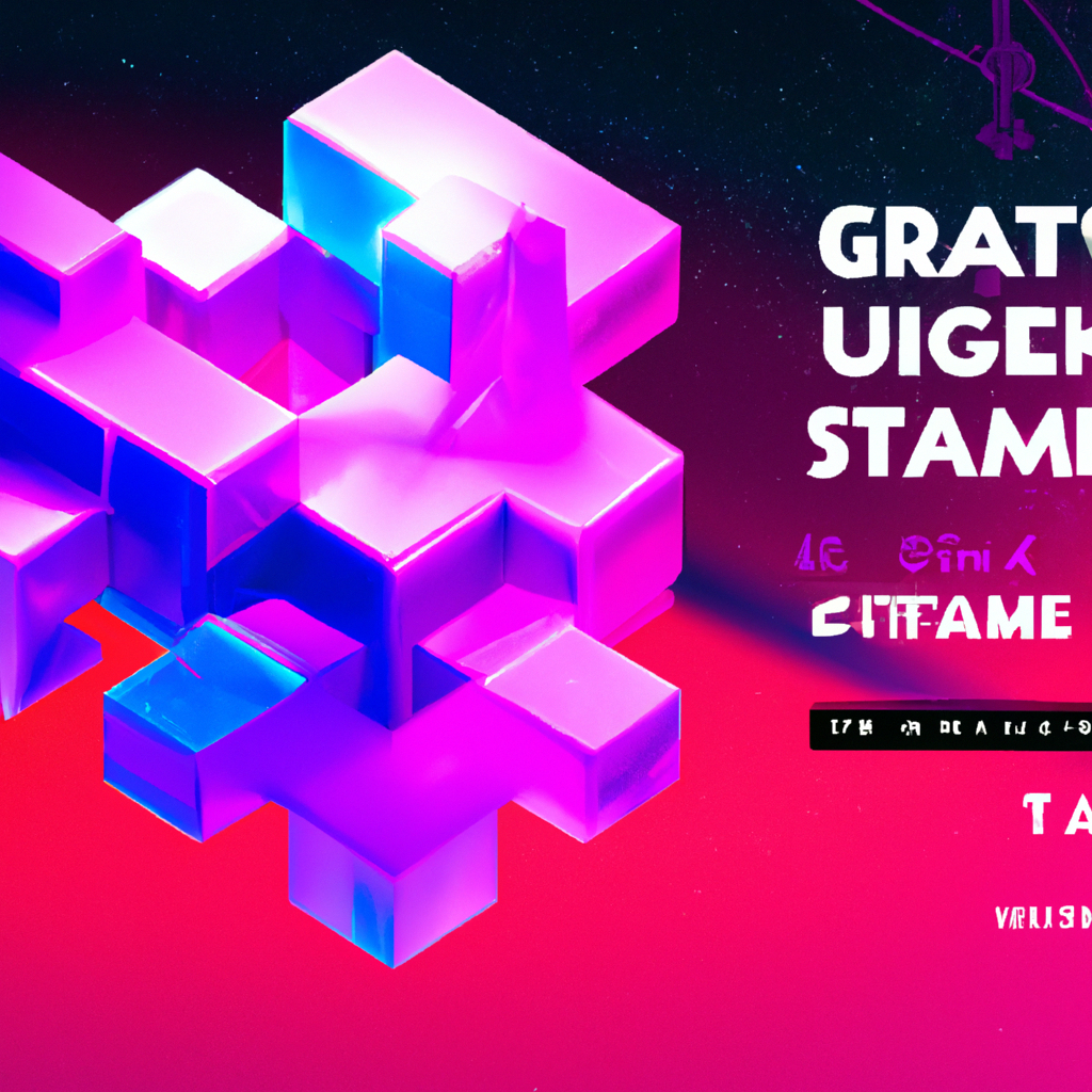 screenshot: neon puzzle arena